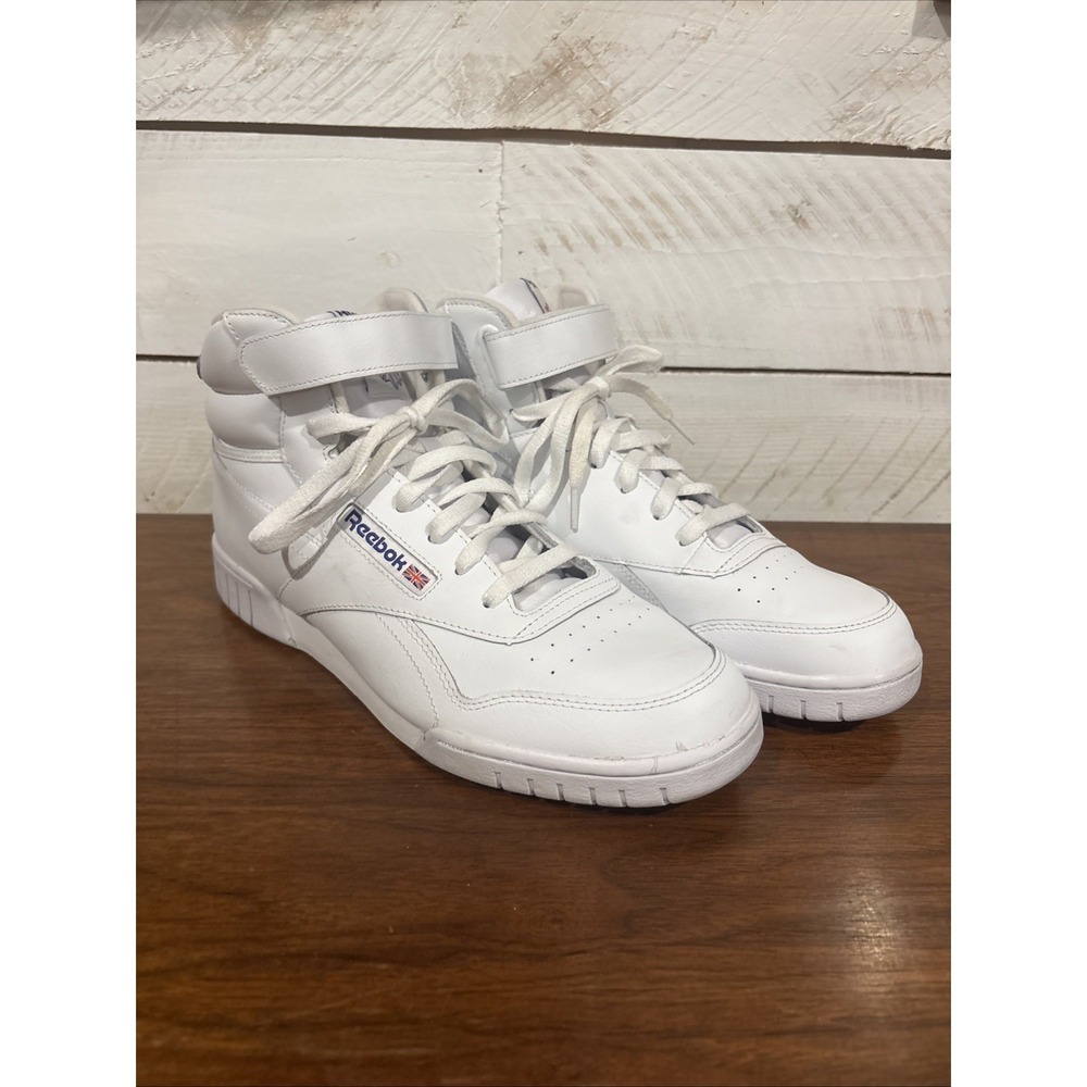 Reebok Lifestyle Ex-O Fit Hi High Top White- Men's 11.5